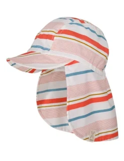maximo Kids Schildm&uuml;tze mit Nackenschutz Organic Cotton