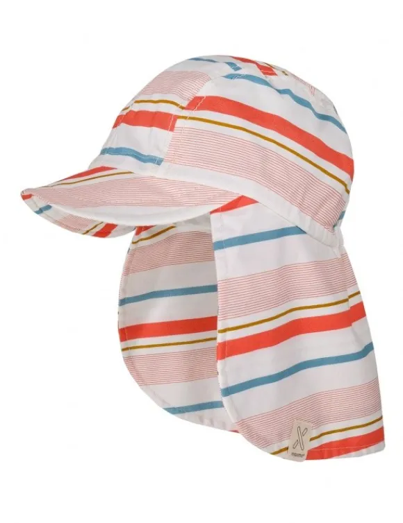 maximo Kids Schildmütze mit Nackenschutz Organic Cotton