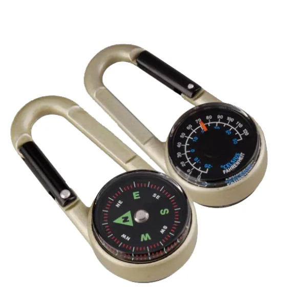 Munkees Karabiner Kompass/Thermometer