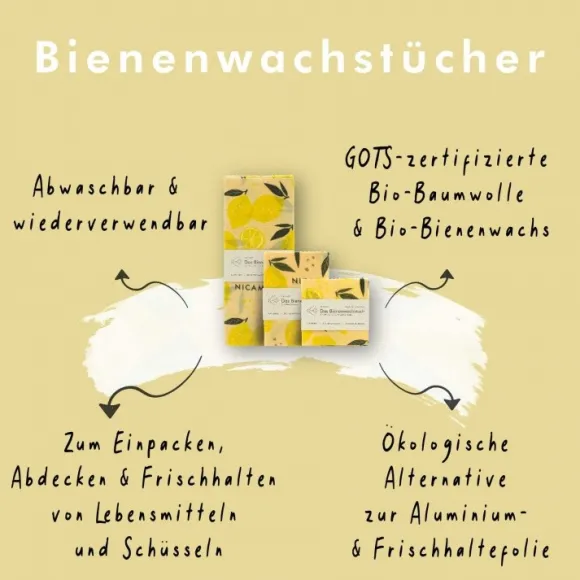 Nicama Bienenwachstuch