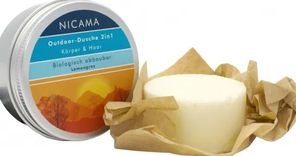 Nicama Outdoor-Dusche 2in1