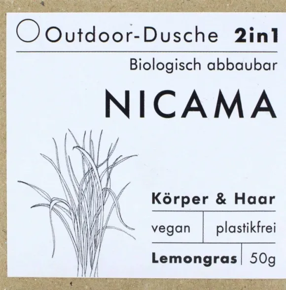 Nicama Outdoor-Dusche 2in1 Nachfüllpack