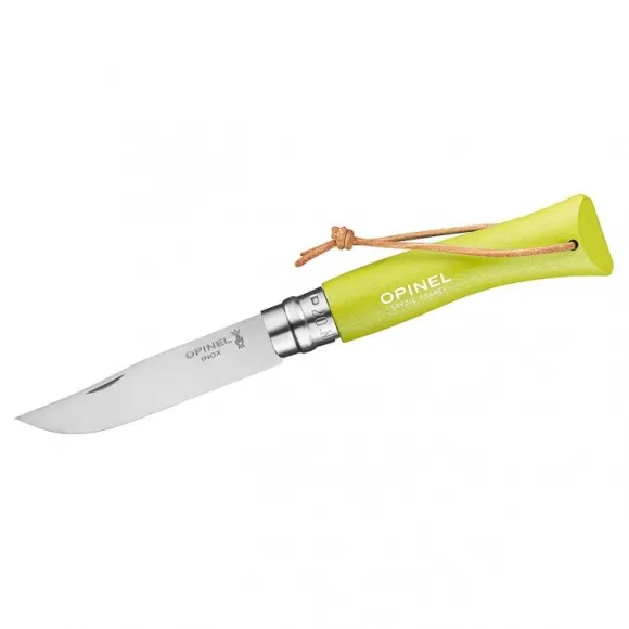 Opinel Messer mit Lederriemen