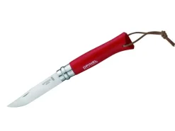 Opinel Messer mit Lederriemen