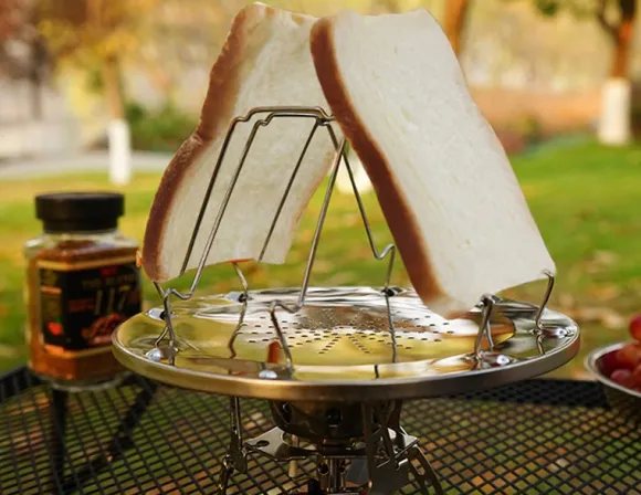 Origin Outdoors Campingtoaster Edelstahl