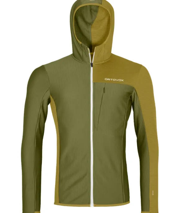 Ortovox Fleece Light Grid Hooded Jacket