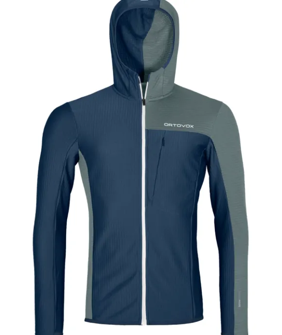 Ortovox Fleece Light Grid Hooded Jacket
