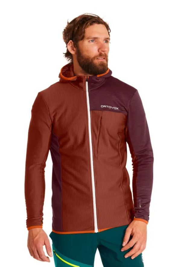 Ortovox Fleece Light Grid Hooded Jacket
