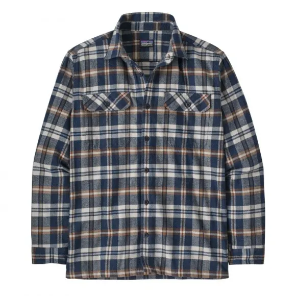 Patagonia Mens Insulated Organic Cotton Midweight Fjord Flannel