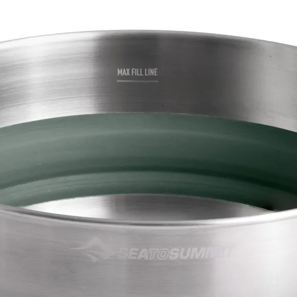 Sea to Summit Detour Stainless Steel Collapsible Pot