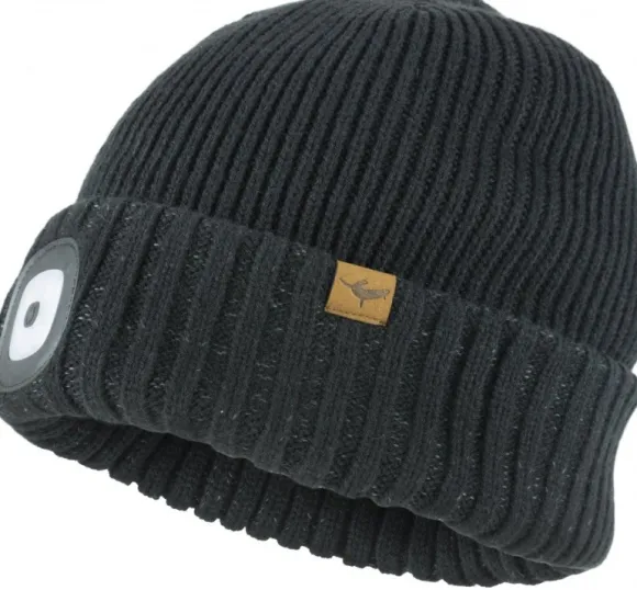 Sealskinz Waterproof Cold Weather LED Roll Cuff Beanie