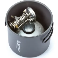 Soto Amicus mit Stealth Igniter New River Pot Combo