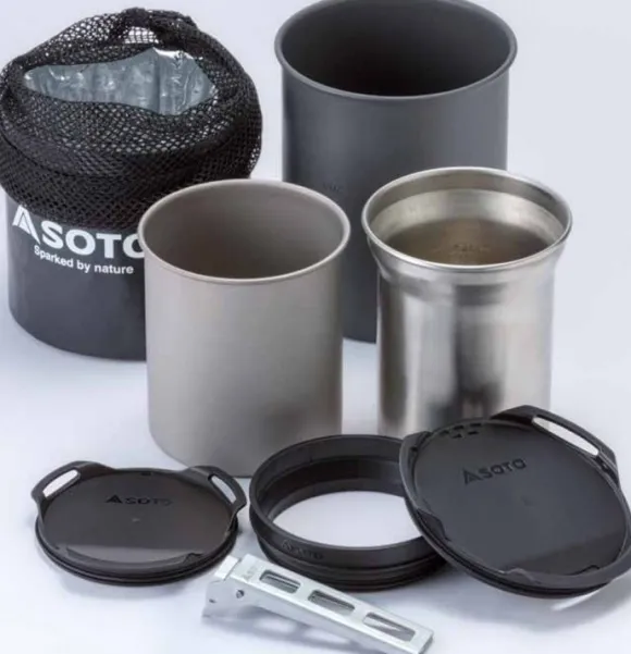 Soto Thermostack + Cook Set Combo