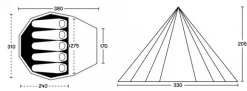 Spatz Wigwam 5 BTC