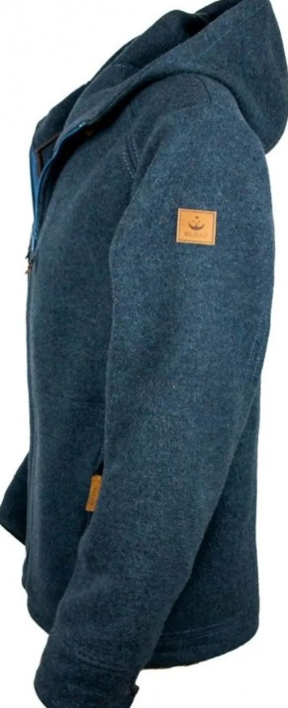 Steinkauz Lodenfleecejacke Kapuzenhuber