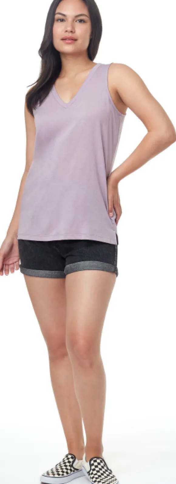Tentree Womens Treeblend V-Neck Tank