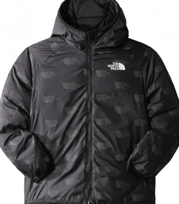 The North Face Boys Print Revrs North Down Hooded Jacket
