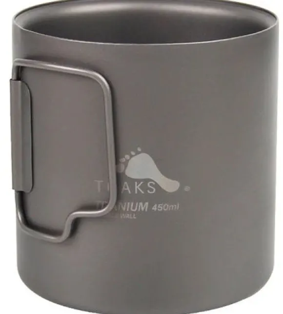 TOAKS Titanium 450ml Double Wall Cup