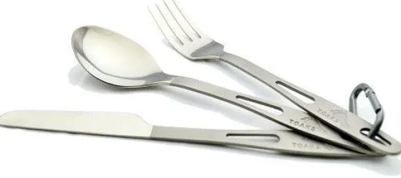 TOAKS Titanium 3-Pieces Cutlery Set