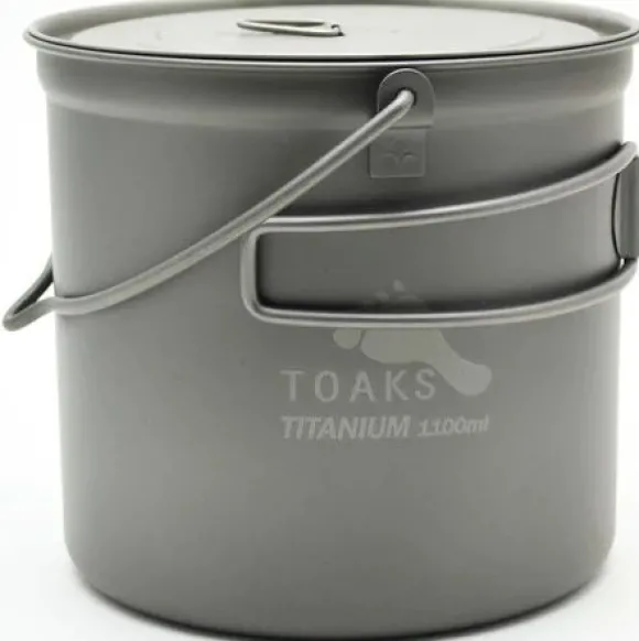 TOAKS Titanium Pot with Bail Handle