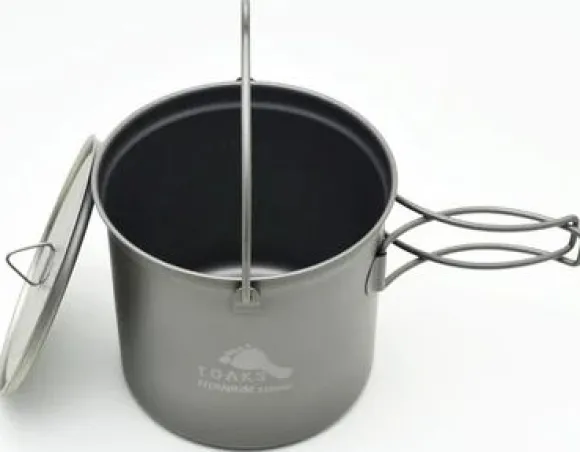 TOAKS Titanium Pot with Bail Handle