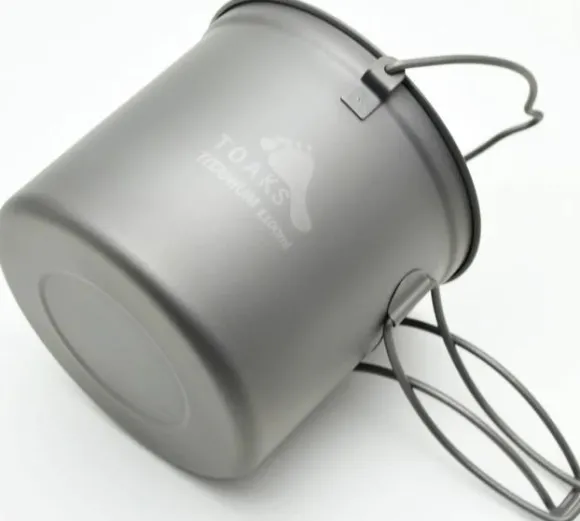 TOAKS Titanium Pot with Bail Handle