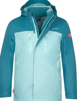 Trollkids Girls Bryggen 3in1 Jacket