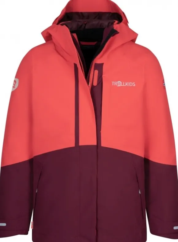 Trollkids Girls Skanden 3in1 Jacket