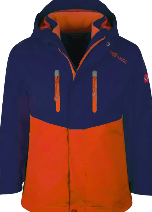 Trollkids Kids Bryggen 3in1 Jacket