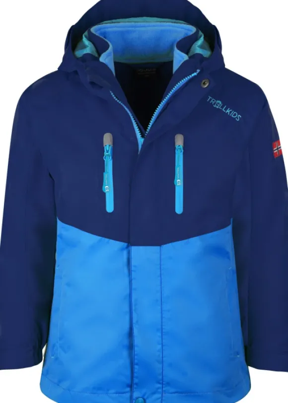 Trollkids Kids Bryggen 3in1 Jacket