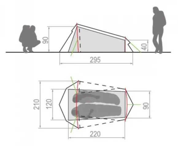 VAUDE Arco 1-2P