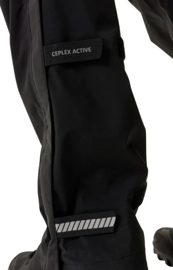 VAUDE Mens Yaras Rain Zip Pants IV