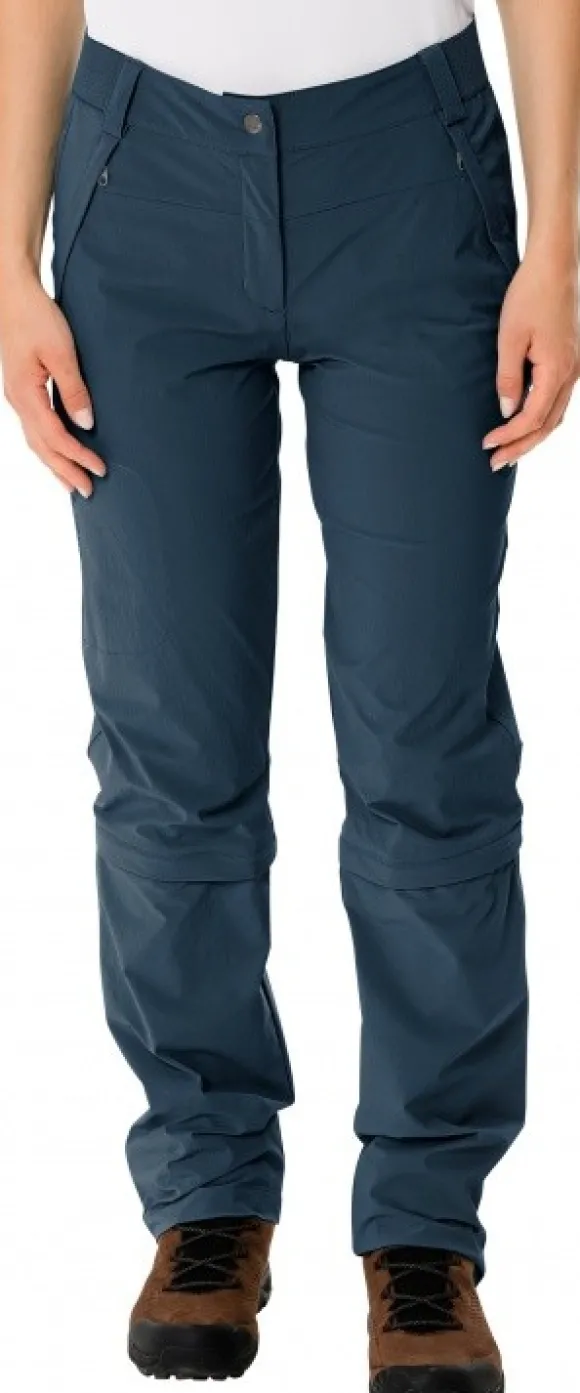 VAUDE Womens Farley Stretch Capri T-Zip Pants III