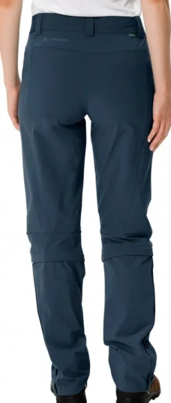 VAUDE Womens Farley Stretch Capri T-Zip Pants III
